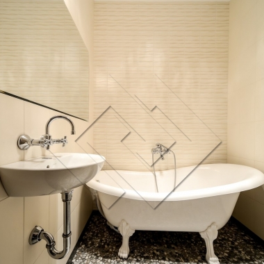 Ремонт ванной комнаты в стиле современная классика