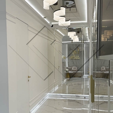 Ремонт под ключ минимализм зеркала