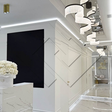 Зеркала в интерьере салона красоты