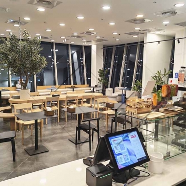 Ремонт в кафе минимализм