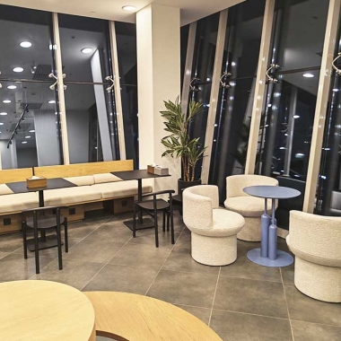 Мебель в кафе модерн