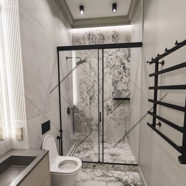 Санузел в современном стиле патрики