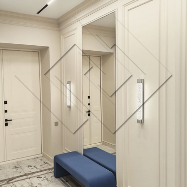 Банкетка в прихожей современный стиль