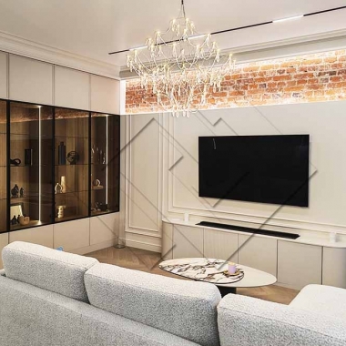 Ремонт квартиры неоклассика